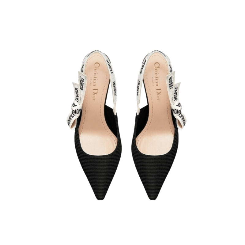 DECOLLETÈ SLINGBACK J’ADIOR NERO OPACO