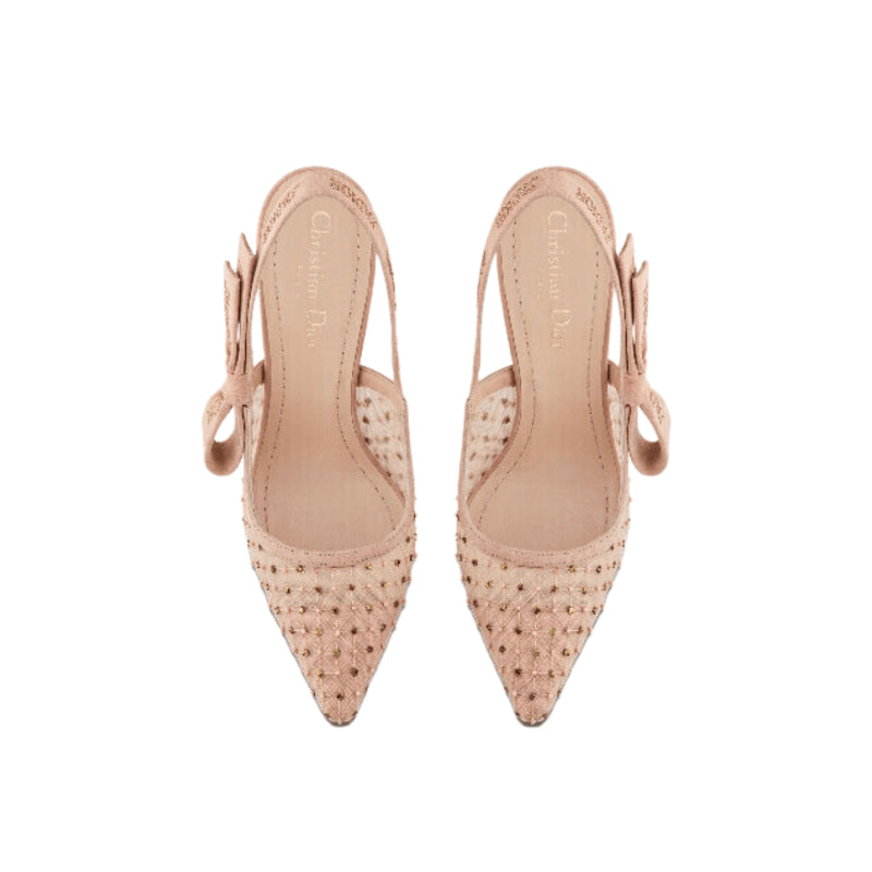 DECOLLETÈ SLINGBACK J’ADIOR TULLE NUDE