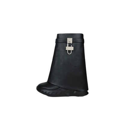 STIVALI BASSI SHARK LOCK BIKER NERO